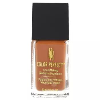 Black Radiance, Color Perfect, жидкая матирующая основа под макияж, 8414 Brownie, 1 жидкая унция (30 мл)