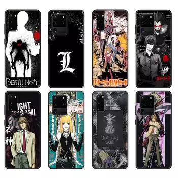 Black tpu Case For Samsung galaxy S20 /S20 PLUS/S20 ultra/S20+ /S20FE back cover Japanese Anime Samsung S20
