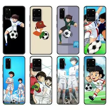 Black tpu Case For Samsung galaxy S20 /S20 PLUS/S20 ultra/S20+ /S20FE back cover Captain Tsubasa Ozora Genzo football Samsung S20