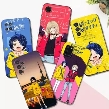 Black tpu Case For Samsung galaxy S22 S20 S21 FE PLUS ultra+S10 E lite back cover rika wonder egg kawai Samsung S22