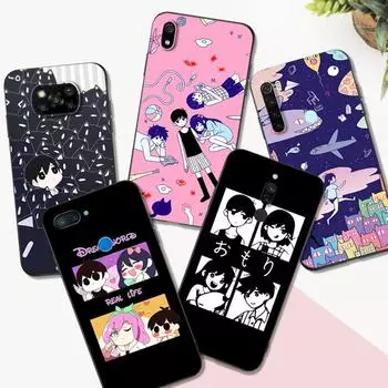 Black Tpu Case For Xiaomi mi 10 10T NOTE 10 9 A3 lite 9T PRO Cover Omori xiaomi mi 9T Pro