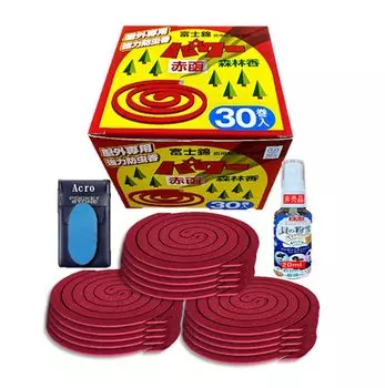 Благовоние от насекомых A934 red power forest incens 30 рулонов PSBS-01