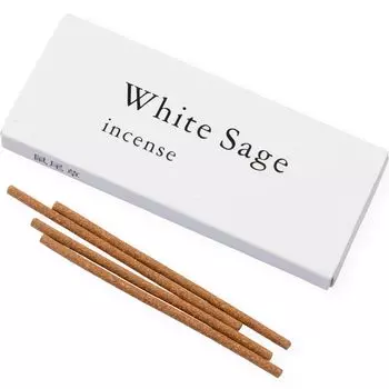 Благовония DANNY LIB White Sage, короткие горения в течение примерно 25 минут, легкое окуривание, очищение, расслабляющий аромат, йога, медитация