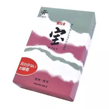 Благовония серии Takara Kunjudo Благовония Takara Mild Large Rose Carnation №3