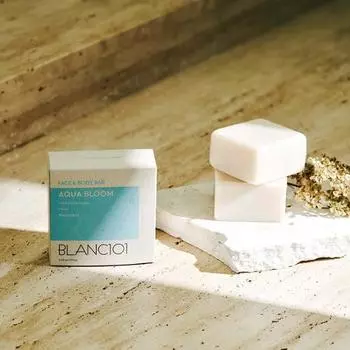 Blanc 101 Мыло для лица и тела Aqua Bloom 100 г Face & Body Bar Aqua Bloom