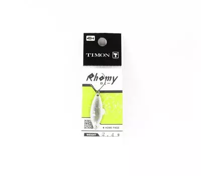 Блесна для форели Jackall Timon Rhomy 2,4 грамма 180 Yazy Silver White UV (6108)