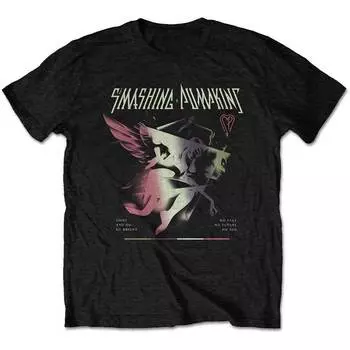 Блестящая футболка унисекс The Smashing Pumpkins S