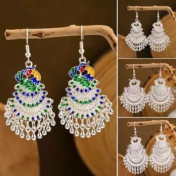 BLINGBAY новые женские серьги-подвески в богемном этническом стиле, популярные высококачественные ретро-ювелирные изделия