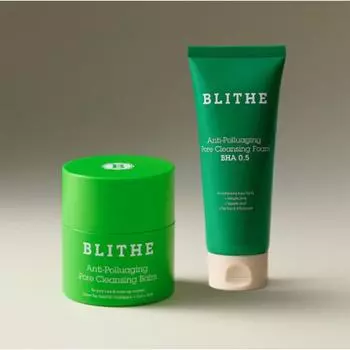 Blithe Pore Cleansing Set Шлифовальный бальзам 50 мл + Успокаивающая очищающая пенка 150 мл NONE