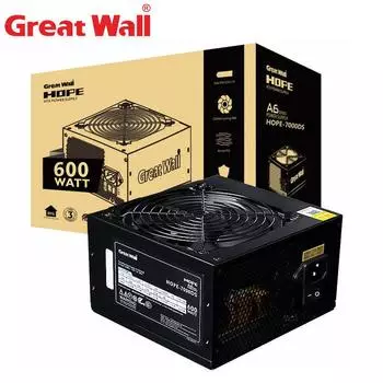 Блок питания 12 В ATX 600 Вт PSU 80 PLUS BRONZE 120 мм Вентилятор Блоки питания для ПК Блок питания компьютера с активной коррекцией коэффициента мощности с переключателем