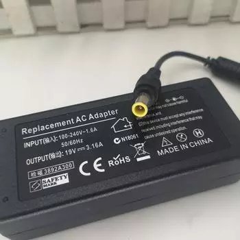 Блок питания для монитора LG 19 В 3 А 6,0 с контактом 19v3A 6.0