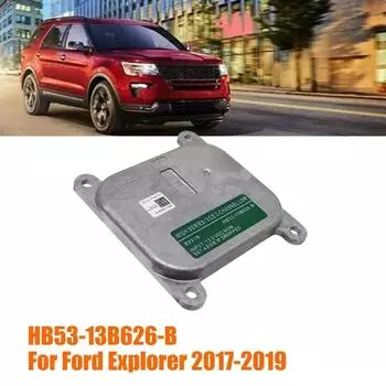 Блок управления модулем автомобильных фар HB53-13B626-B, аксессуары для Ford Explorer 2017-2019 LDM, драйвер светодиодной лампы, ксеноновый балласт