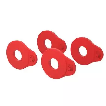 Блоки ремней Flex Lock красные 4 шт. D Addario PW-FLSB-04RD [] красный