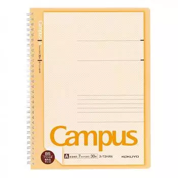 Блокнот Kokuyo CAmpus Twin Ring Print AttAched B5 Nobi A 30 листов t3hAn