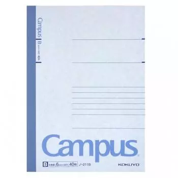 Блокнот Kokuyono 211bn Campus, тема Накаёко