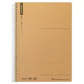 Блокнот Maruman Note Ring, простой, базовый, формат А5, 80 листов, набор из 5 шт. N227ES
