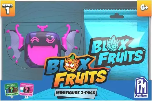 Blox Fruit Collection Мини-фигурки, 2 шт., [Многоцветные, тема Blox Fruit]