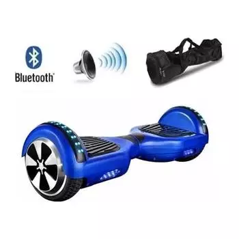 Blue Hoverboard 6.5 Smart Balance Scooter Электрический скейтборд Bluetooth + сумка в подарок