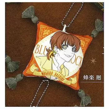 Blue Rock ПОХОЖИЙ ВИД Подушка Charm Collection Haraku Gacha Gacha Capsule Toy [3. Кай] (один предмет)