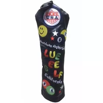 BLUE TEE GOLF California Smile Pinball Fairway Black & Headcover,