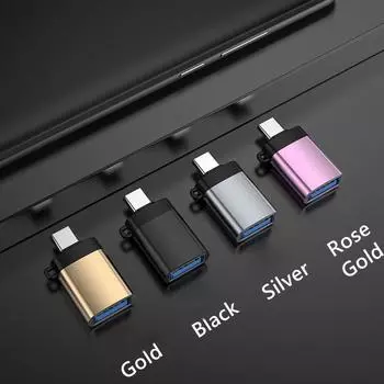 Blueendless Min Usb To Type C Адаптер-концентратор Usb C Otg Type C Конвертер для Macbook Pro и ноутбука