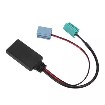 Bluetooth 5.0 Aux Вход Аудио Музыкальный Адаптер Модуль Кабель для Clio Espace Kangoo Megane