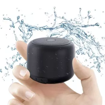 Bluetooth Bath Wireless 12 часов непрерывной работы Bluetooth Small Совместимость с динамиком, водонепроницаемый, динамик, воспроизведение, встроенный микрофон, функция громкой связи