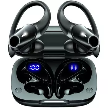 Bluetooth беспроводной Bluetooth до 40 часов звука Bluetooth AAC LED нет физических кнопок для нажатия наушники, которые комфортно подходят для бега IPX7