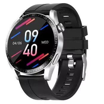 Bluetooth Call Smart Watch Men Amoled 1.32 390*390 Hd цветной экран поворотная кнопка фитнес-трекер NFC мужские умные часы