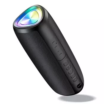 Bluetooth-динамик, беспроводной динамик, 24 часа непрерывного воспроизведения, Bluetooth Type C, перезаряжаемый, IPX7, водонепроницаемый, функция TWS, светодиодный микрофон
