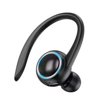 Bluetooth-гарнитура A1S: Новый стиль: заушные, внутриканальные, стерео, спортивные, одно ухо, деловые. чёрный