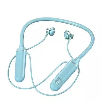 Bluetooth-гарнитура, беспроводная гарнитура с активным шумоподавлением, стереогарнитура с шейным ободом, спортивные наушники с шейным ободом, шейная гарнитура, розовый