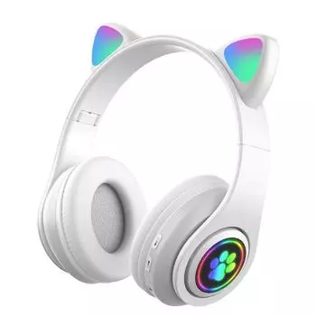 Bluetooth-гарнитура Cat Claw, новая светящаяся беспроводная гарнитура Cat Ear Cat Claw Upgraded