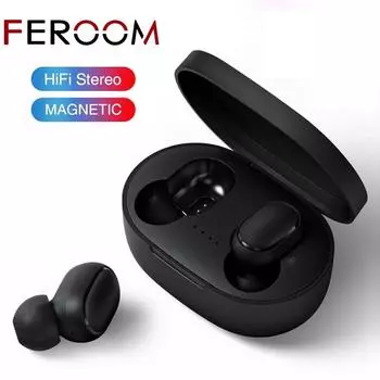 Bluetooth-гарнитура с двумя наушниками, мини-спортивная беспроводная гарнитура TWS