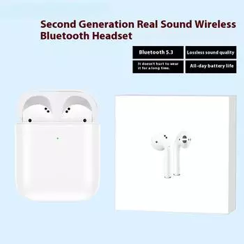 Bluetooth-гарнитура True Wireless Качество звука хорошее, шумоподавление и длительный срок службы батареи Official standard