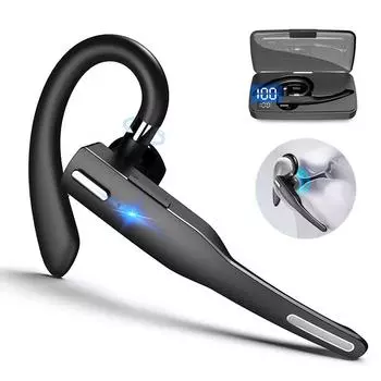 Pwichdn YYK-525 Bluetooth Hands free Business Наушники Беспроводные наушники Одиночная громкая связь для вождения HD Вызов Наушники Микрофон Гарнитура
