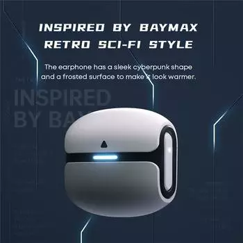 Bluetooth headset in-ear binaural stereo noise reduction gaming headset with long battery life белый
