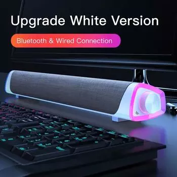 Bluetooth компьютерный динамик 4D стерео звуковая панель колонки для ПК ноутбука колонка музыкальный проигрыватель проводной динамик сабвуфер Speaker