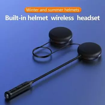 Bluetooth Motorcycle Helmet Headset Handsfree Call Kit Anti-interference Wireless Moto Earphone Waterproof Music Player