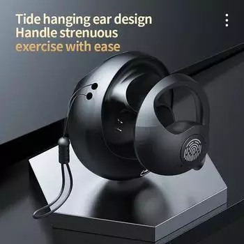 Bluetooth-наушники Беспроводная Bluetooth-гарнитура Шумовая гарнитура с микрофоном для Xiaomi Opp K2J4 Black-1set
