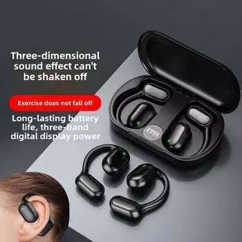 Bluetooth-наушники Earless Wireless Ultra-long Endurance Sports Шумоподавляющие наушники чёрный