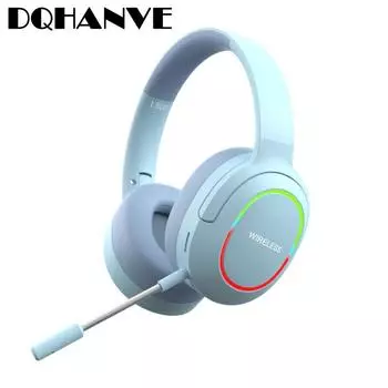 Bluetooth-наушники с шумоподавлением, беспроводные игровые подарочные складные наушники, компьютерные гарнитуры