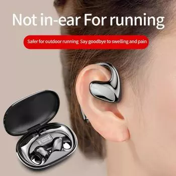 Bluetooth-наушники с воздушной проводимостью, шумоподавление, спортивные водонепроницаемые беспроводные наушники, ушные крючки, гарнитуры INMAS