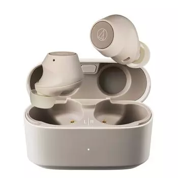 Bluetooth полностью беспроводные наушники SOL ATH-CKS30TW+/BG (Светло-бежевый)