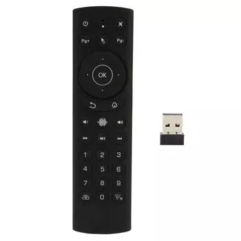 Bluetooth пульт дистанционного управления Голосовой ИК обучающий Подсветка Беспроводная мышь пульт дистанционного управления для ТВ-приставки Проектор