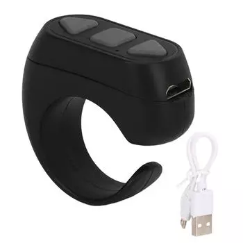 Bluetooth Remote Control App Page Turner Phone Remote Control Ring Phone Novel Watch TV Переворачивать страницу