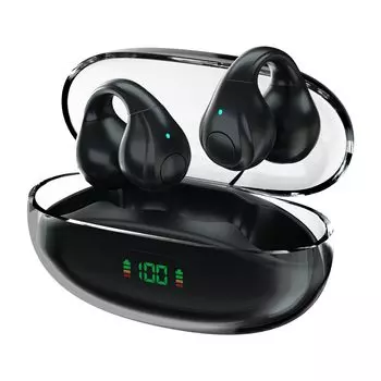 Bluetooth wireless Bluetooth sports fall good Bluetooth automatic remaining power can be used for both left and right Over-the-ear earphones,