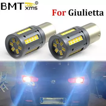 BMTxms 2 шт. Canbus для Alfa Romeo Giulietta 940 2010-автомобильный светодиодный фонарь заднего хода, автомобильные аксессуары, супер яркий, нет 6000K белый