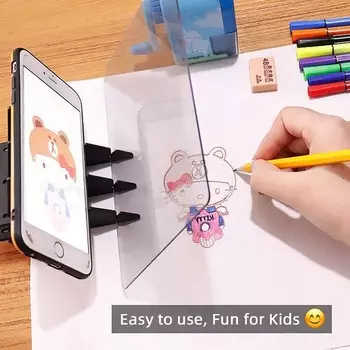 Board Projection Tracking Painting Paint Sketch assistant Painting Stand Drawing tools Sketch Tool 6.5inch