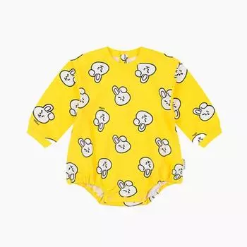 Боди Line Friends BT21 COOKY ET и базовый желтый узор
